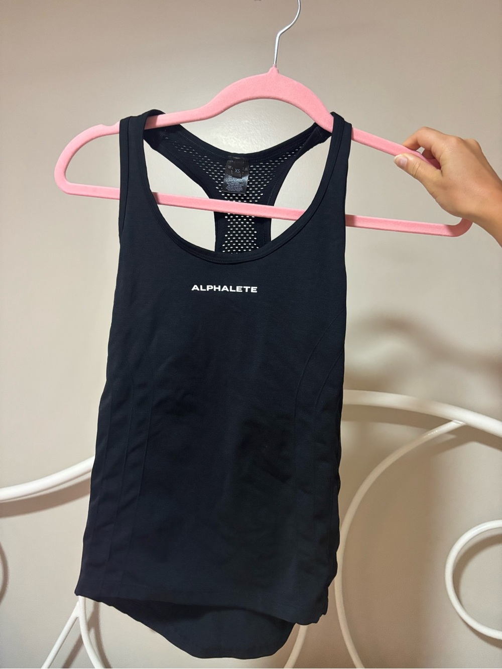 Alphalete Black Racerback Workout Tank